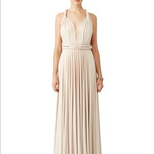 Twobirds Bridesmaid Dress in Oyster